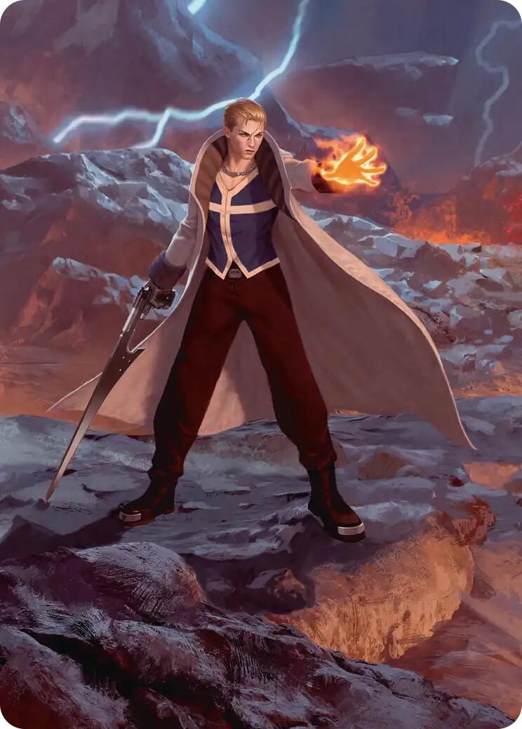 Seifer, Balamb Rival Scene Art Card [FINAL FANTASY Art Series] | Good Games Morley