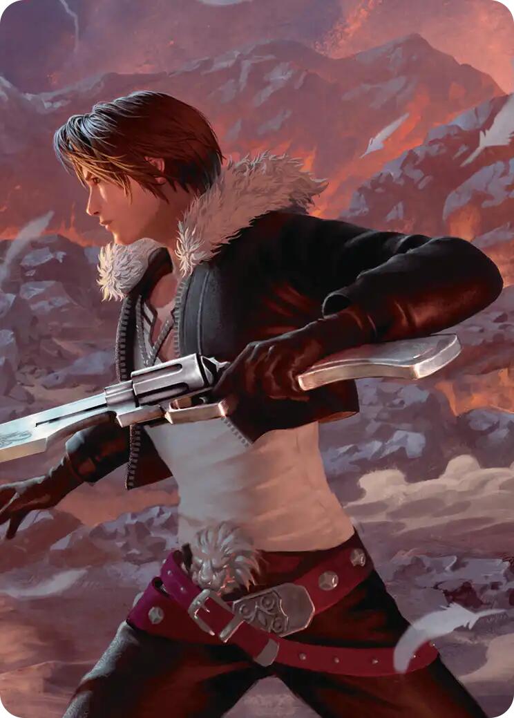 Squall, Gunblade Duelist Scene Art Card [FINAL FANTASY Art Series] | Good Games Morley
