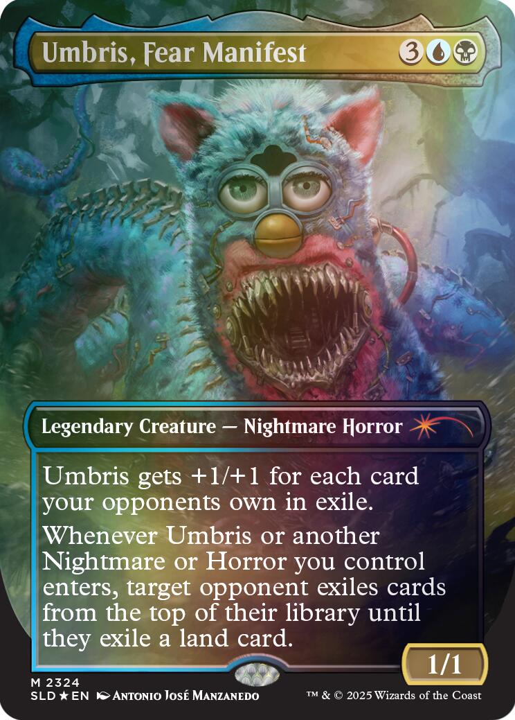 Umbris, Fear Manifest (Rainbow Foil) [Secret Lair Drop Series] | Good Games Morley