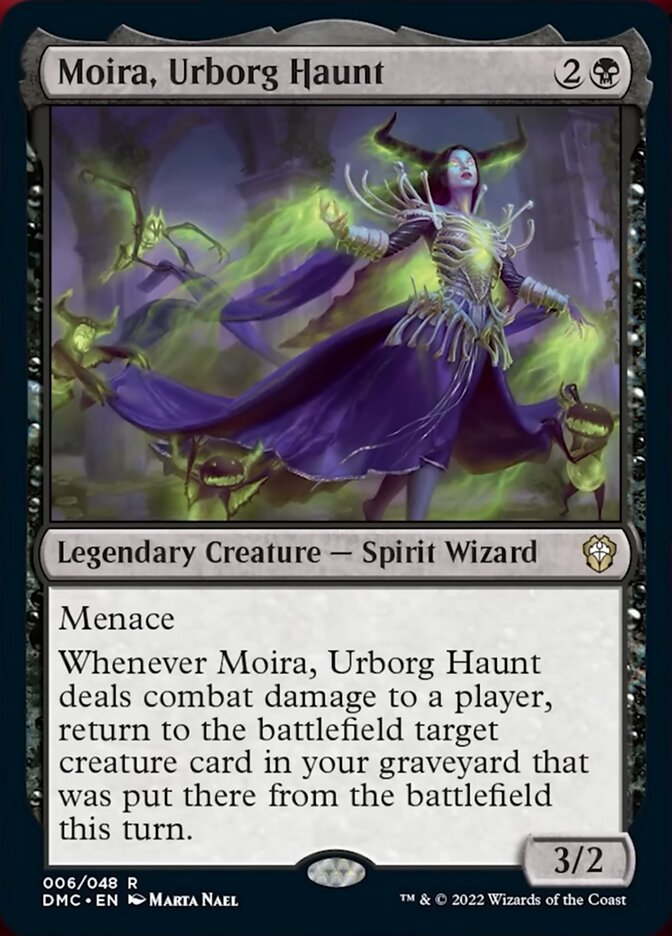 Moira, Urborg Haunt [Dominaria United Commander] | Good Games Morley