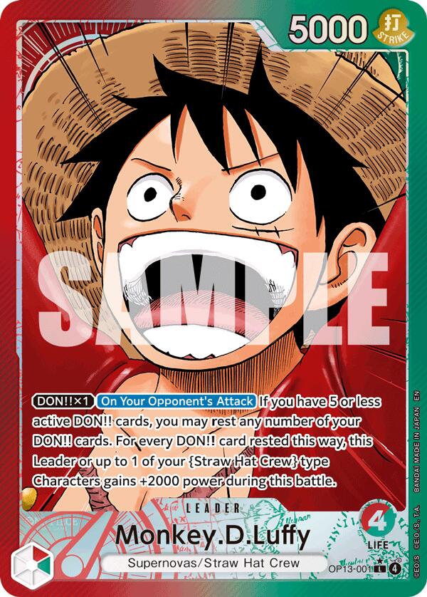 Monkey.D.Luffy (Alternate Art) [Carrying On His Will] | Good Games Morley