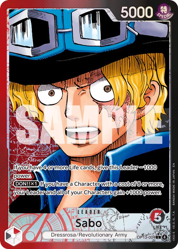 Sabo (Alternate Art) [Carrying On His Will] | Good Games Morley
