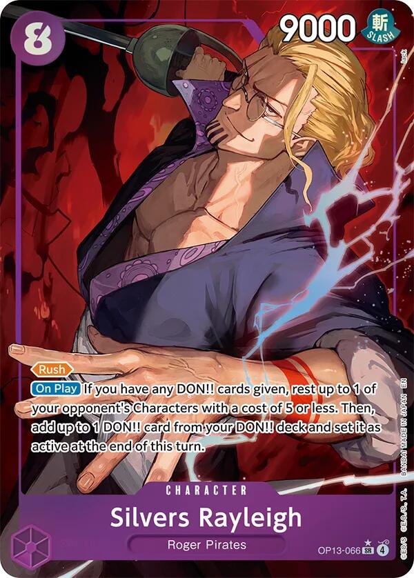 Silvers Rayleigh (Alternate Art) [Carrying On His Will] | Good Games Morley