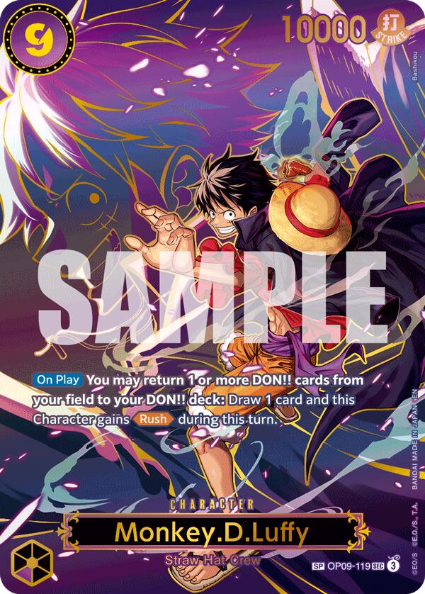 Monkey.D.Luffy (OP09-119) (SP) [Carrying On His Will] | Good Games Morley