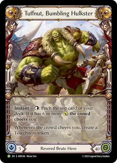 Tuffnut, Bumbling Hulkster [HER146] (Promo)  Rainbow Foil | Good Games Morley