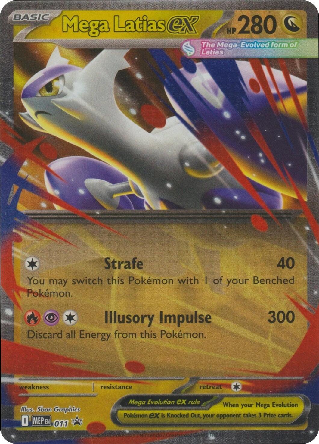 Mega Latias ex (011) [Mega Evolution Promo] | Good Games Morley