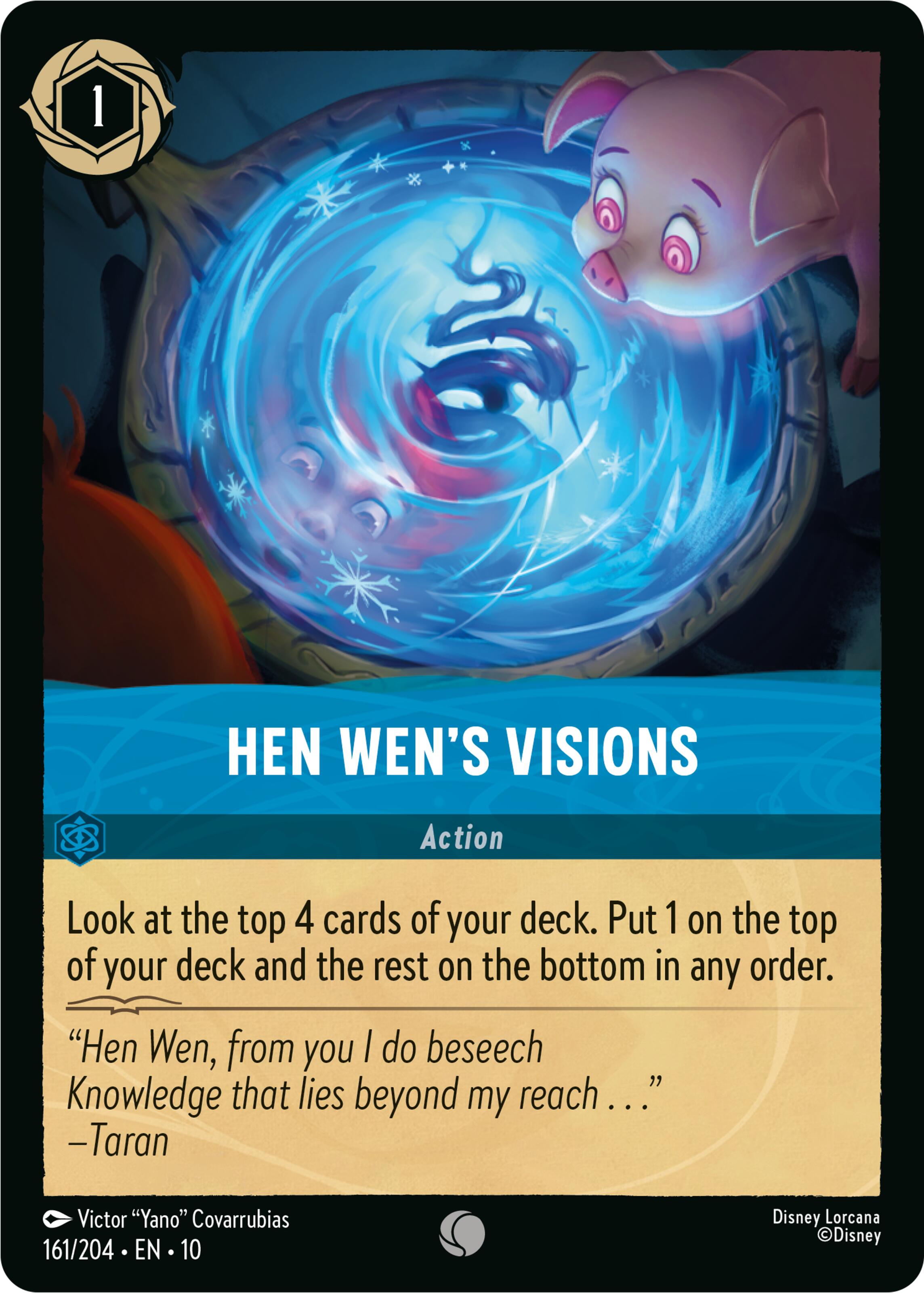 Hen Wen's Visions (161/204) [Whispers in the Well] | Good Games Morley