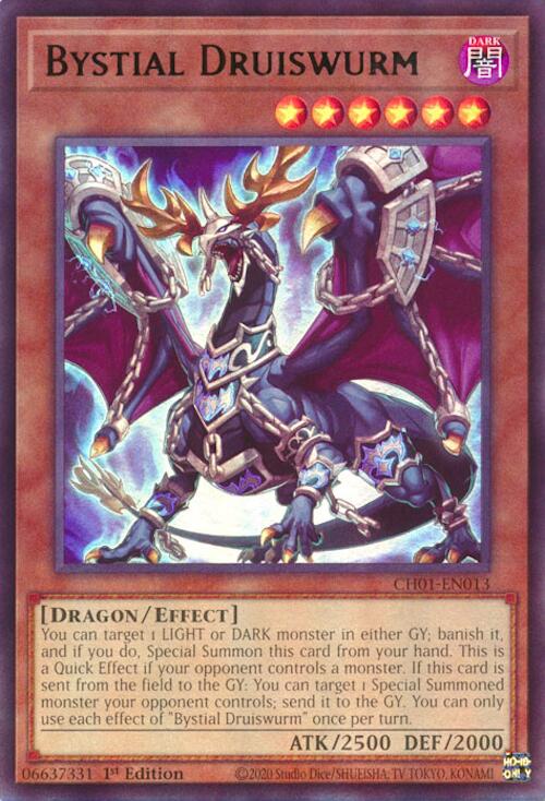 Bystial Druiswurm [CH01-EN013] Ultra Rare | Good Games Morley