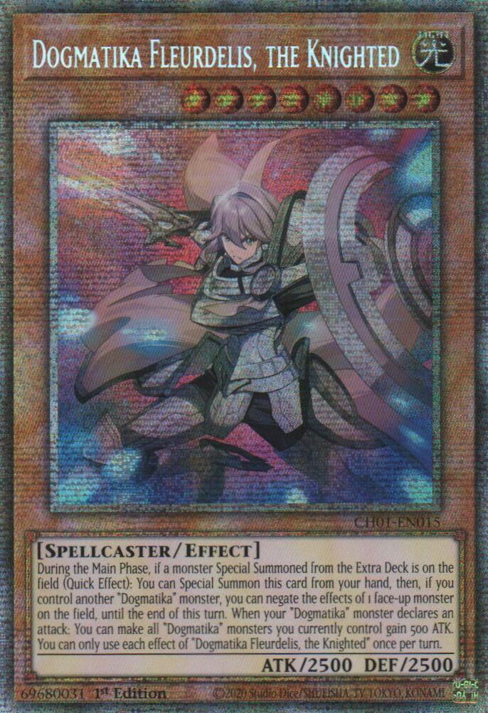 Dogmatika Fleurdelis, the Knighted (Starlight Rare) [CH01-EN015] Starlight Rare | Good Games Morley