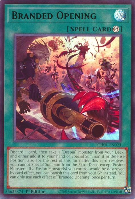 Branded Opening [CH01-EN023] Ultra Rare | Good Games Morley