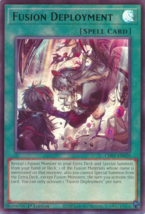 Fusion Deployment [CH01-EN029] Ultra Rare | Good Games Morley