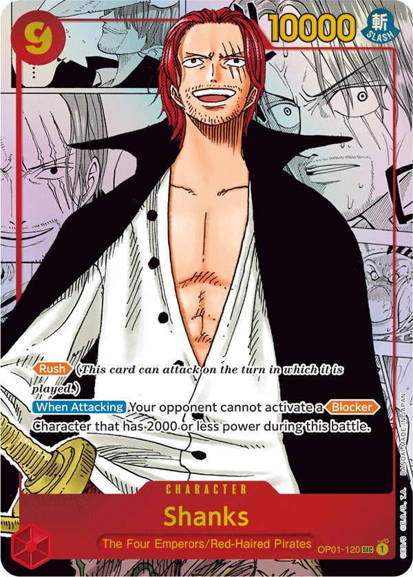 Shanks (Parallel) (Alternate Art) [Romance Dawn] | Good Games Morley