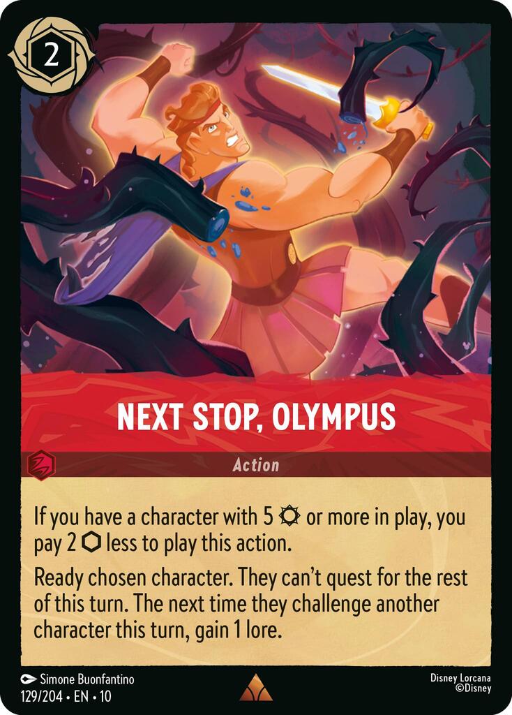 Next Stop, Olympus (129/204) [Whispers in the Well] | Good Games Morley
