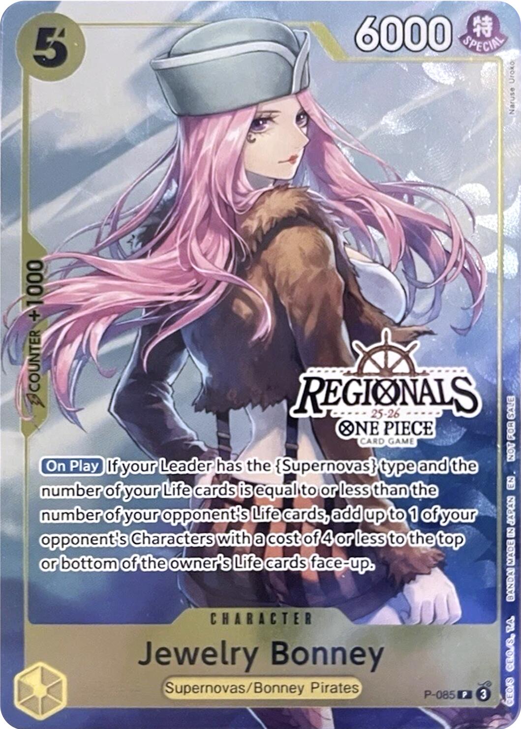 Jewelry Bonney (CS 25-26 Regionals Textured Chase Promo) [One Piece Promotion Cards] | Good Games Morley
