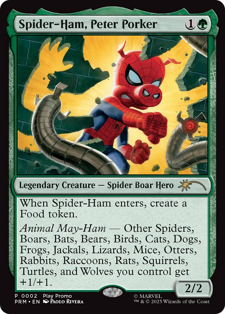 Spider-Ham, Peter-Porker [Wizards Play Network 2025] | Good Games Morley