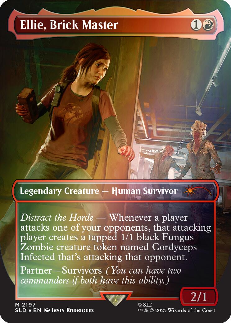 Ellie, Brick Master (Rainbow Foil) [Secret Lair Drop Series] | Good Games Morley