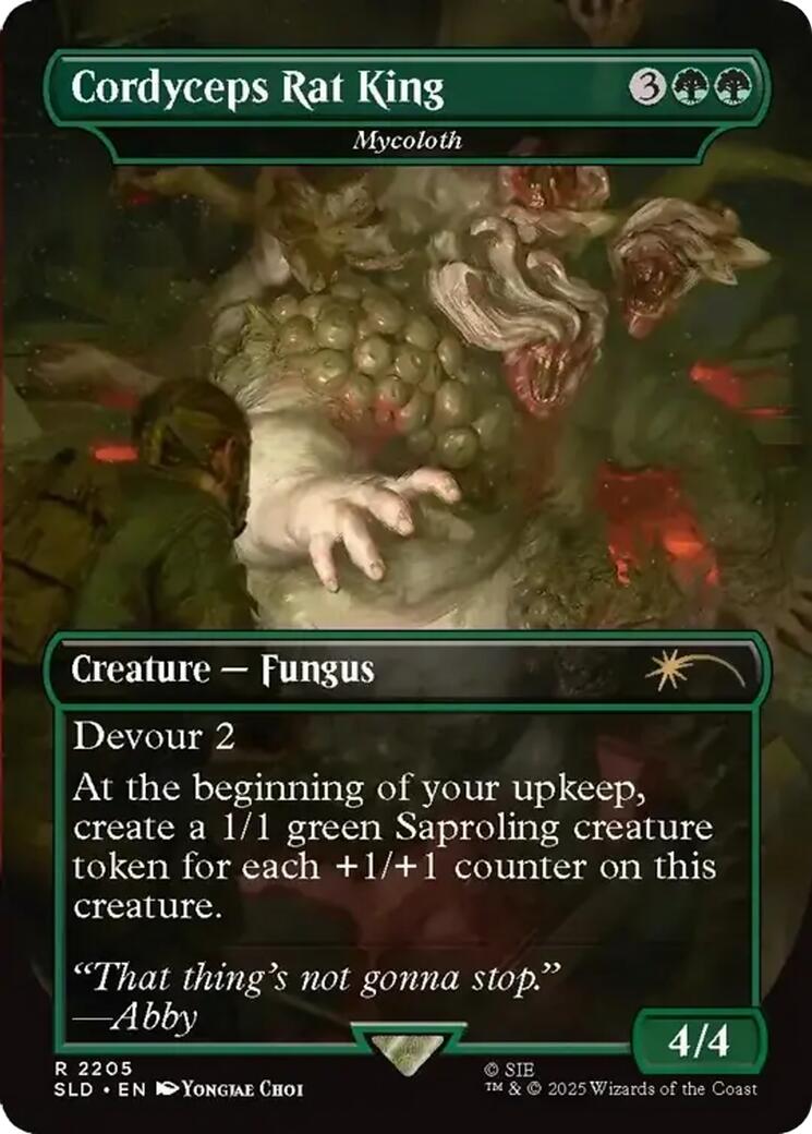 Cordyceps Rat King - Mycoloth [Secret Lair Drop Series] | Good Games Morley