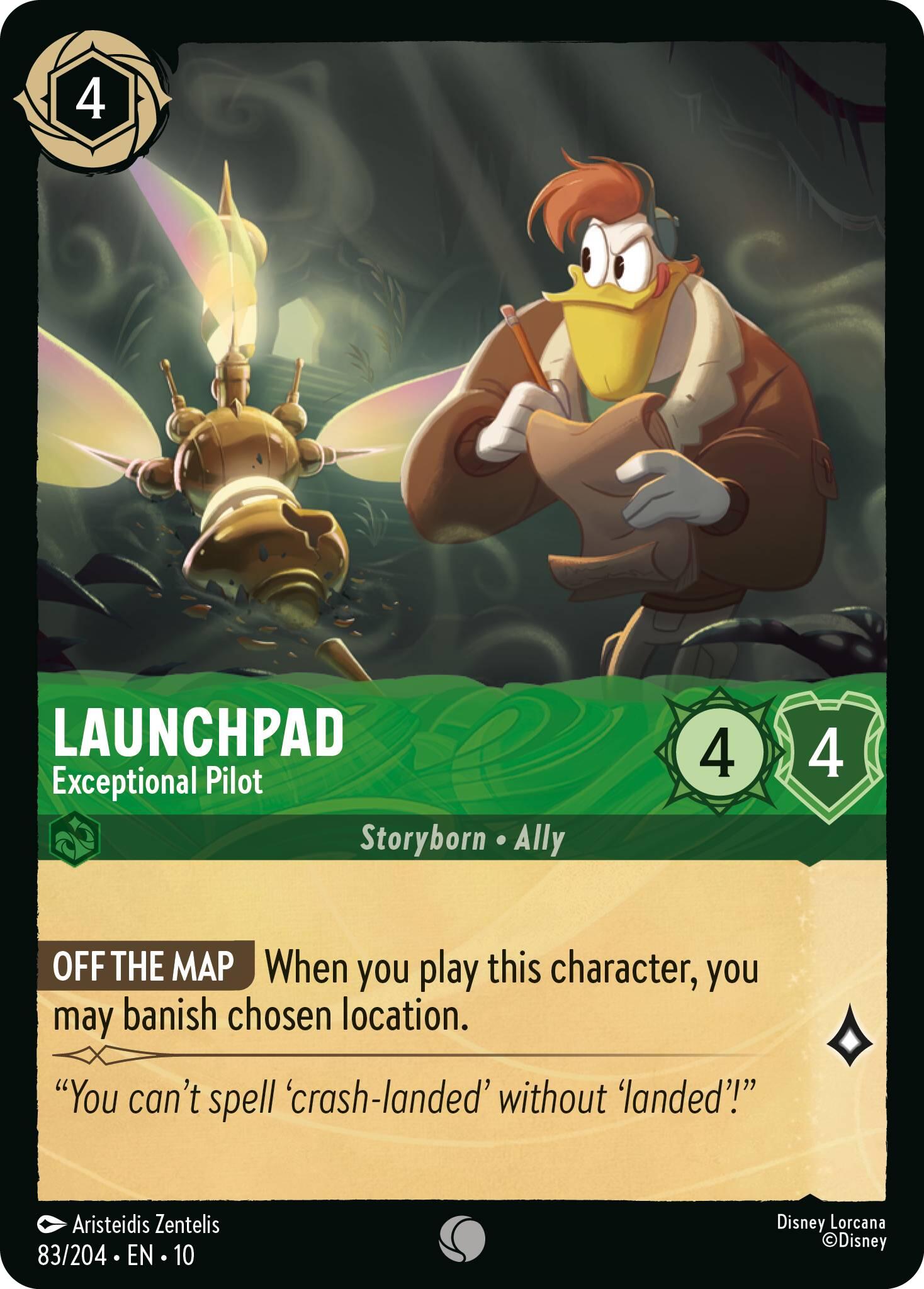 Launchpad - Exceptional Pilot (83/204) [Whispers in the Well] | Good Games Morley