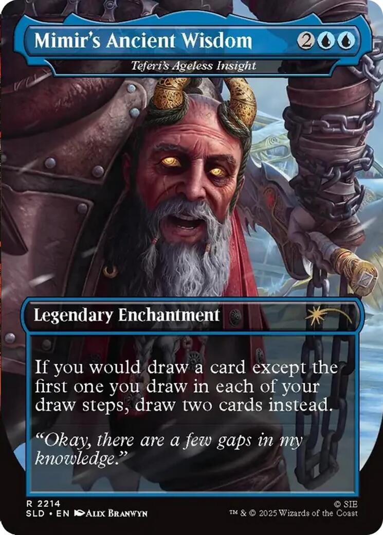 Mimir's Ancient Wisdom - Teferi's Ageless Insight [Secret Lair Drop Series] | Good Games Morley