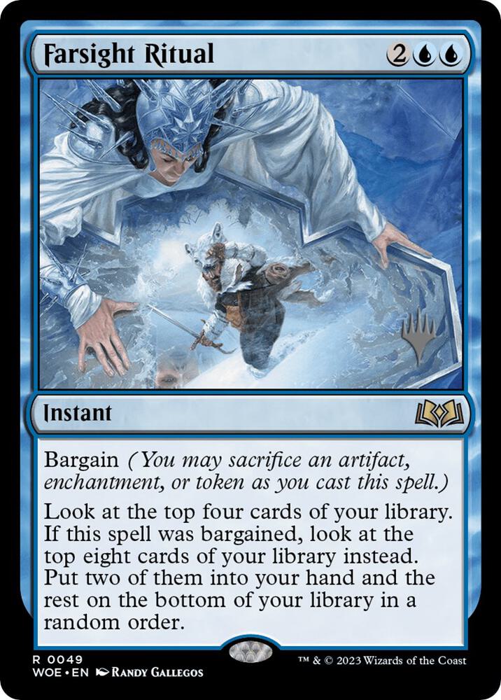 Farsight Ritual 49p/200 (Promo Pack: Wilds of Eldraine)  | Good Games Morley