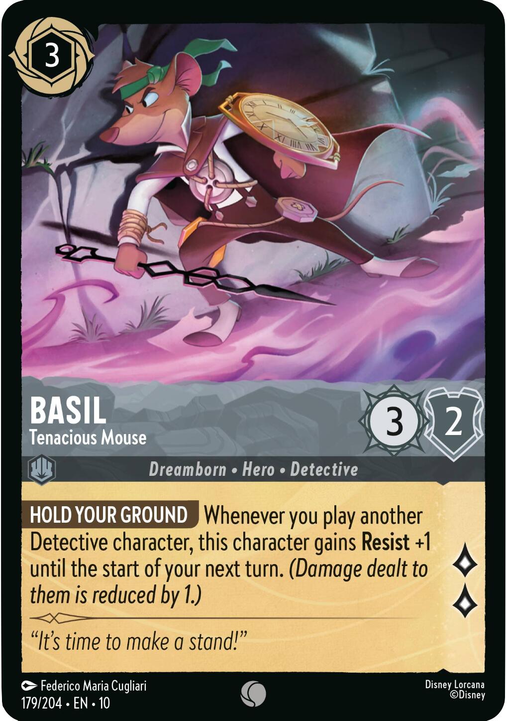 Basil - Tenacious Mouse (179/204) [Whispers in the Well] | Good Games Morley