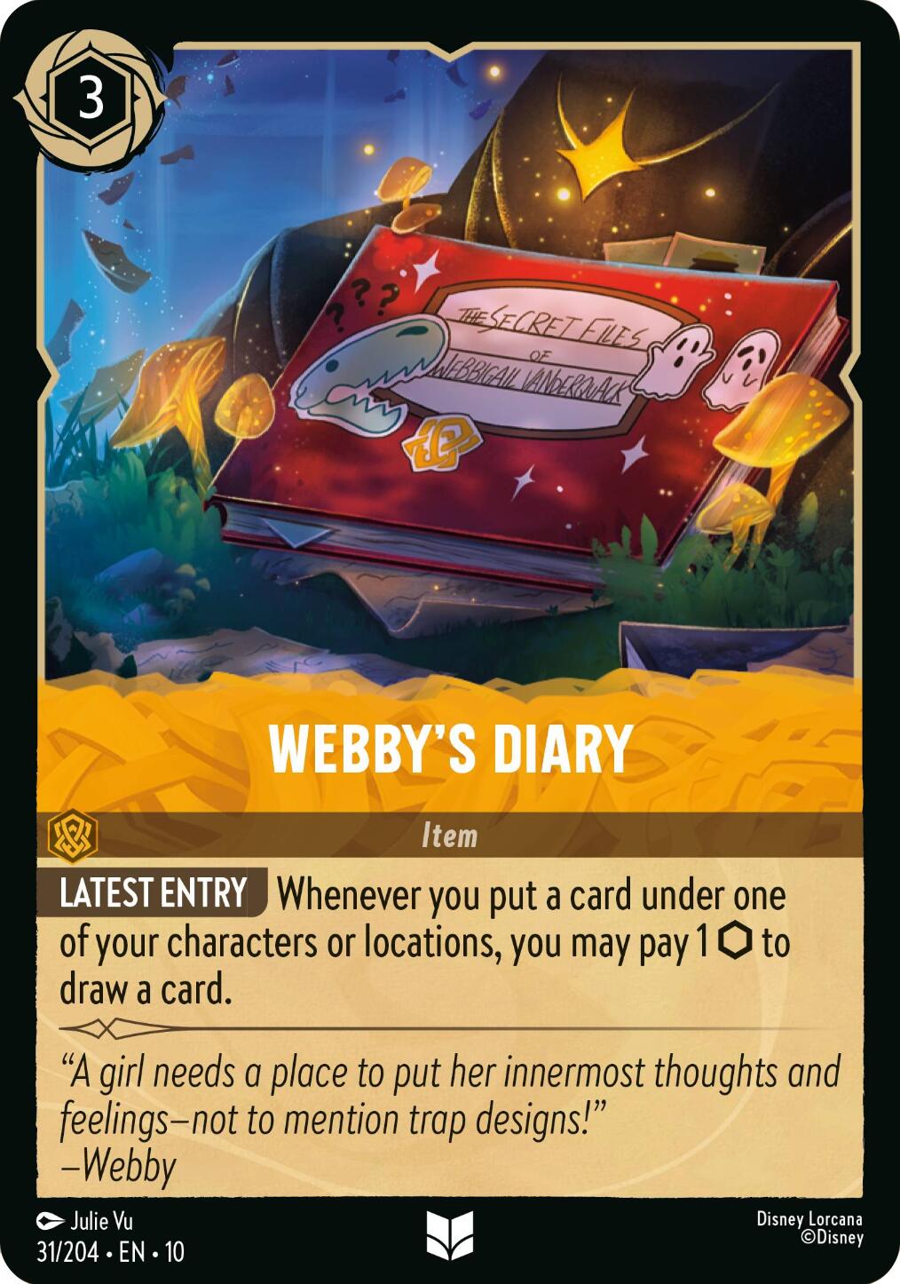 Webby's Diary (31/204) [Whispers in the Well] | Good Games Morley