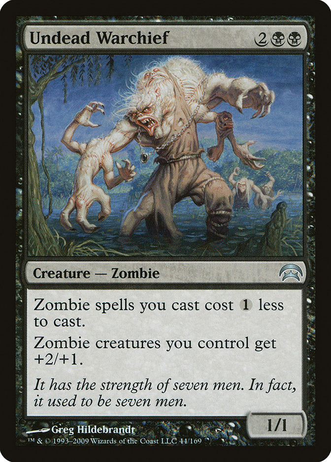 Undead Warchief 44/169 (Planechase)  | Good Games Morley