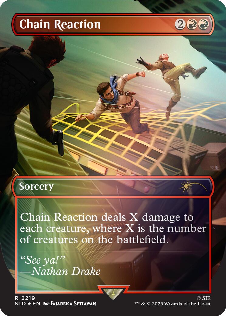 Chain Reaction (Rainbow Foil) [Secret Lair Drop Series] | Good Games Morley