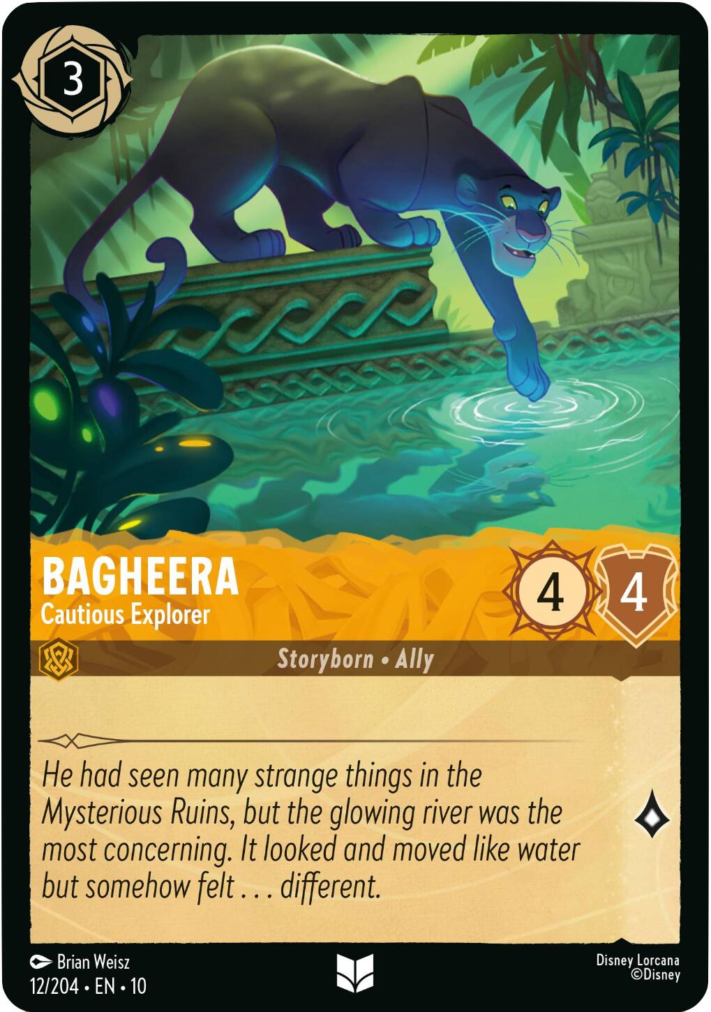 Bagheera - Cautious Explorer (12/204) [Whispers in the Well] | Good Games Morley