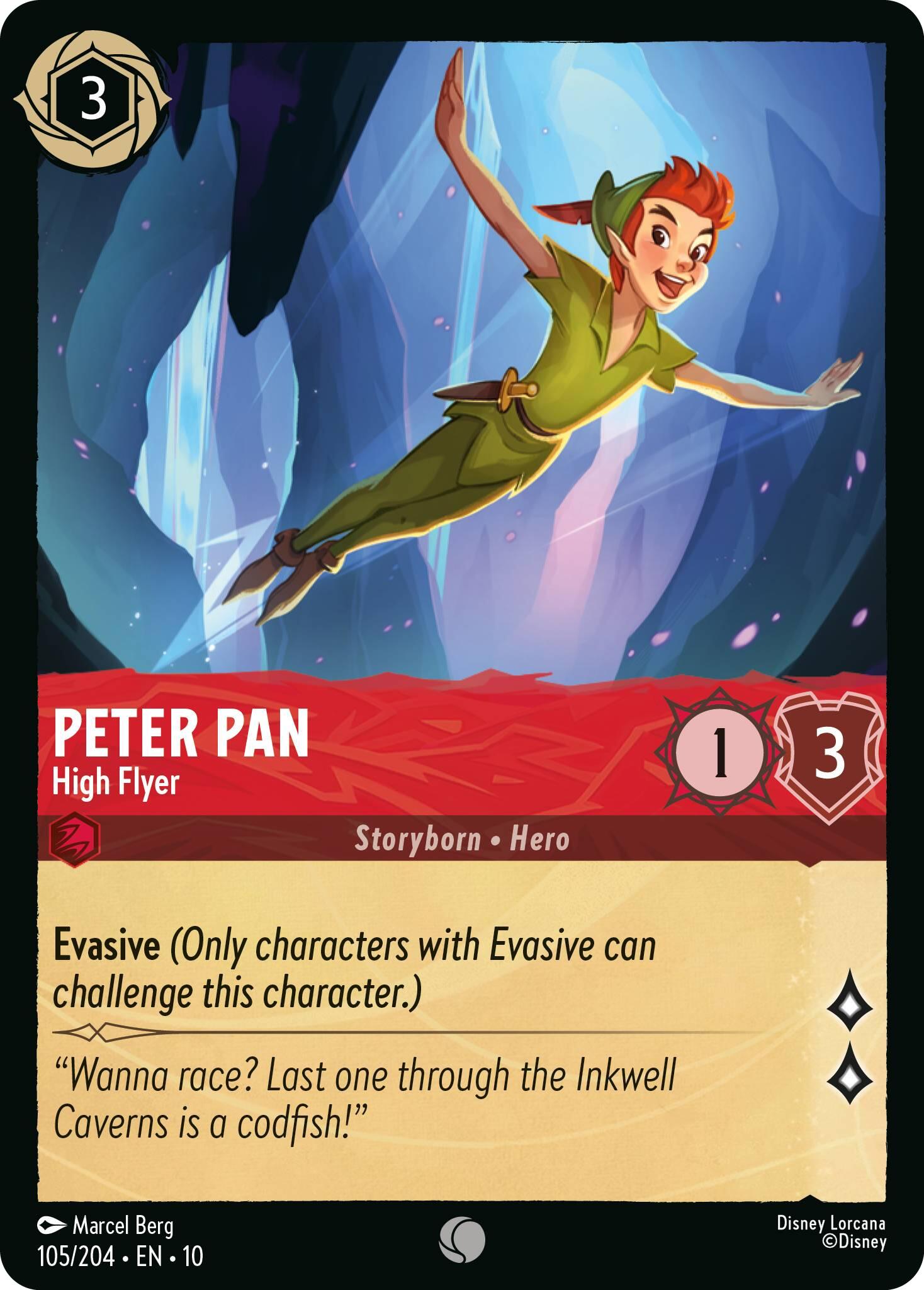 Peter Pan - High Flyer (105/204) [Whispers in the Well] | Good Games Morley