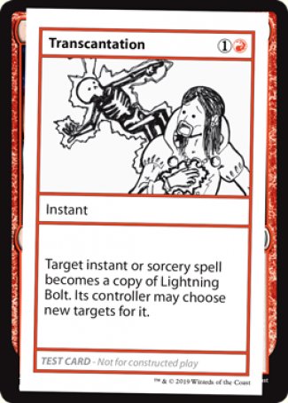 Transcantation (2021 Edition) [Mystery Booster Playtest Cards] | Good Games Morley