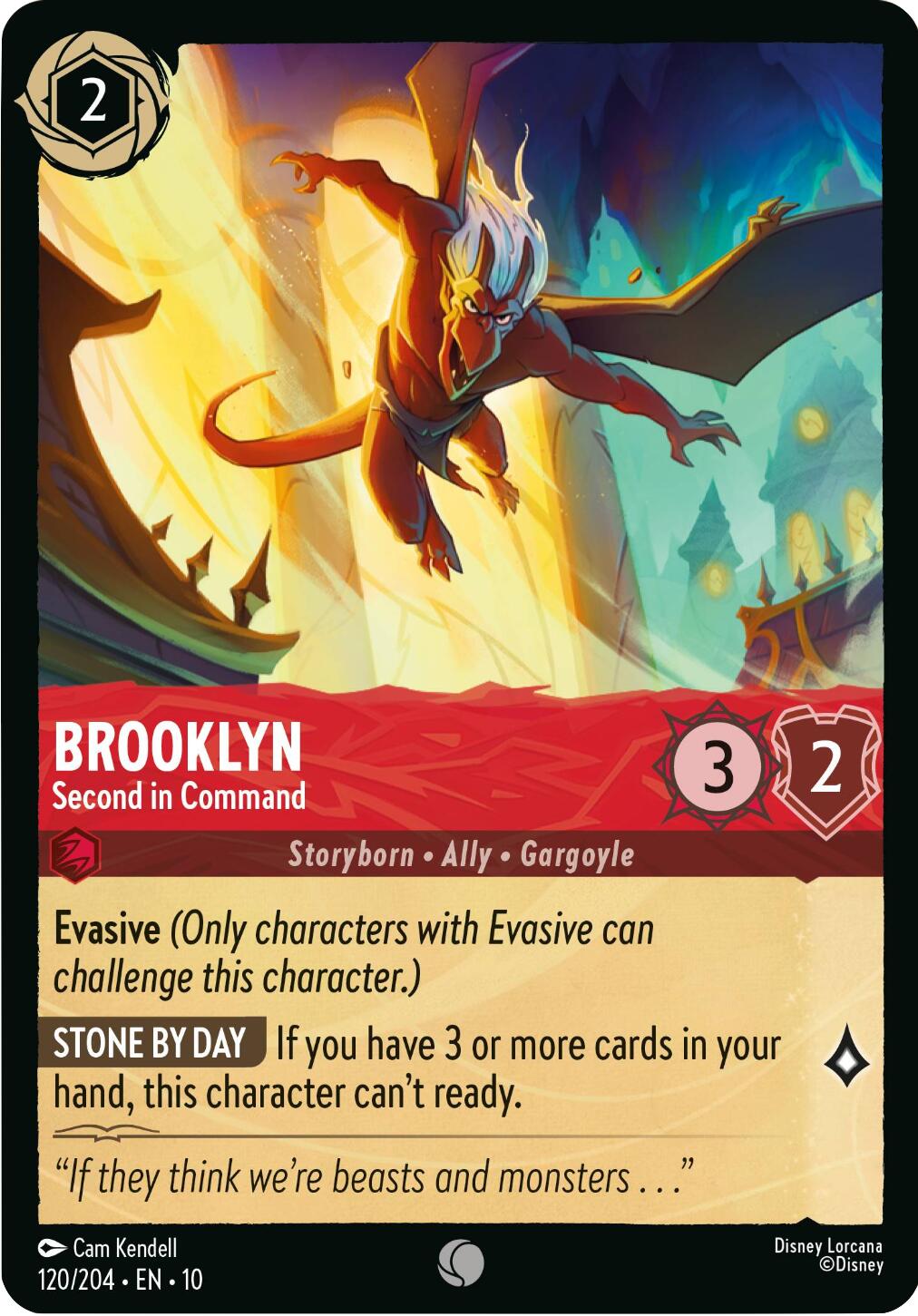 Brooklyn - Second in Command (120/204) [Whispers in the Well] | Good Games Morley