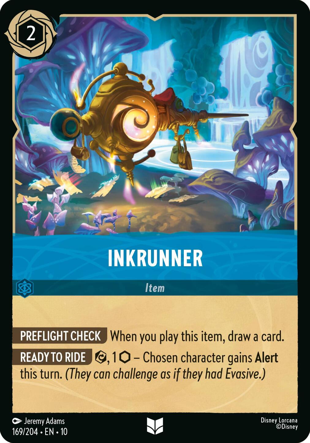 Inkrunner (169/204) [Whispers in the Well] | Good Games Morley