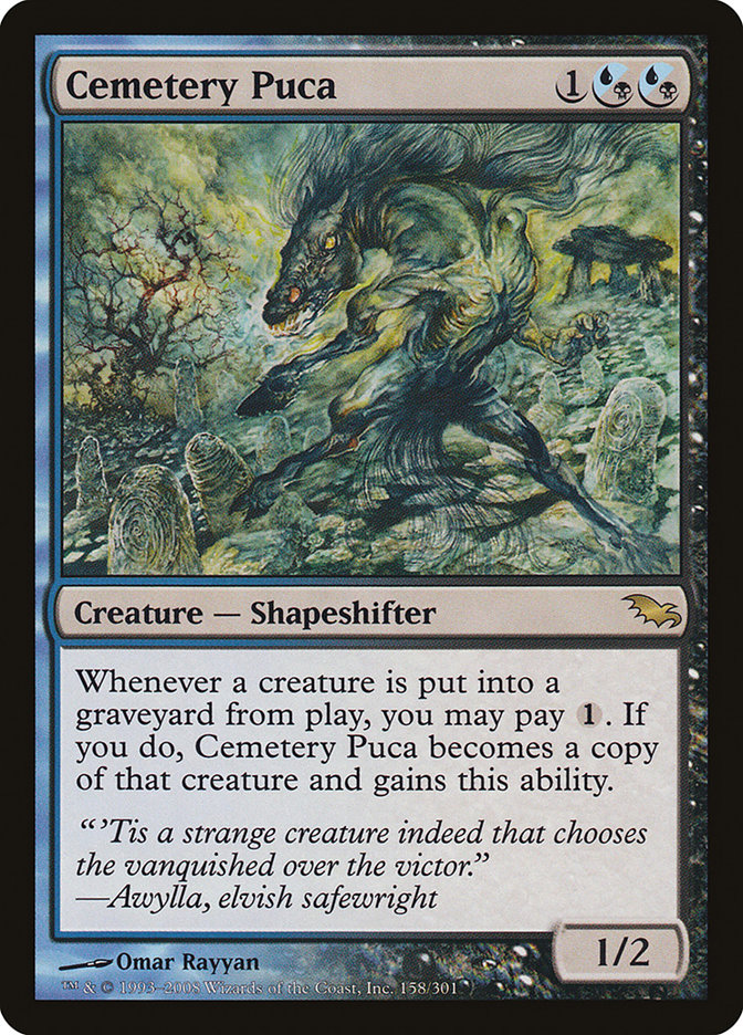 Cemetery Puca 158/301 (Shadowmoor)  | Good Games Morley