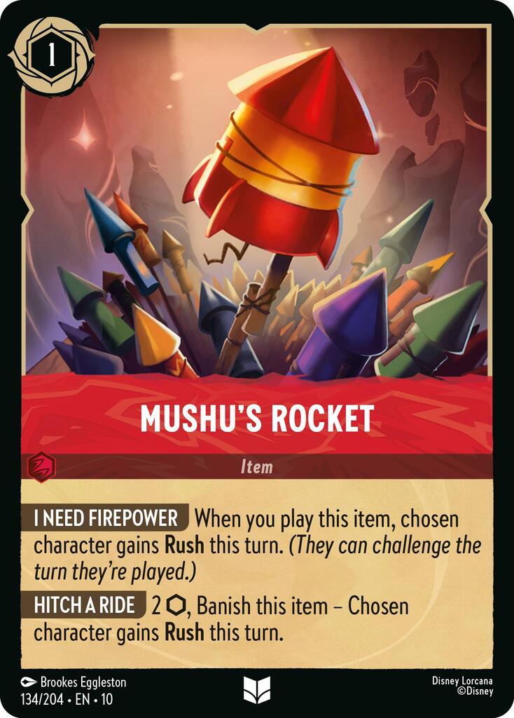 Mushu's Rocket (134/204) [Whispers in the Well] | Good Games Morley