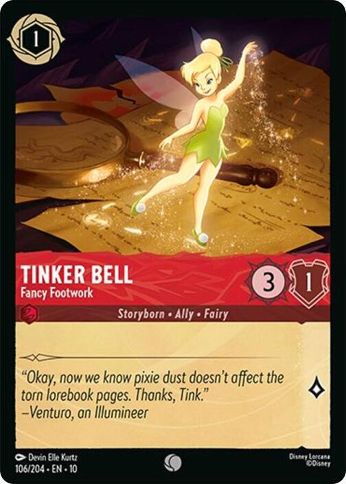 Tinker Bell - Fancy Footwork (106/204) [Whispers in the Well] | Good Games Morley