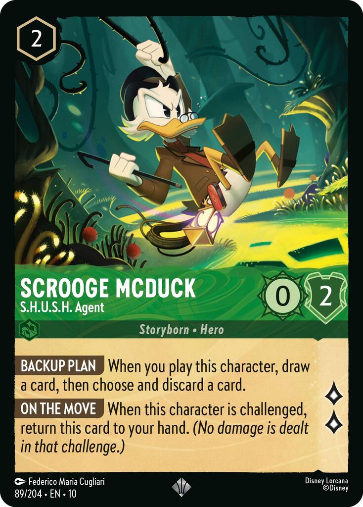 Scrooge McDuck - S.H.U.S.H. Agent (89/204) [Whispers in the Well] | Good Games Morley