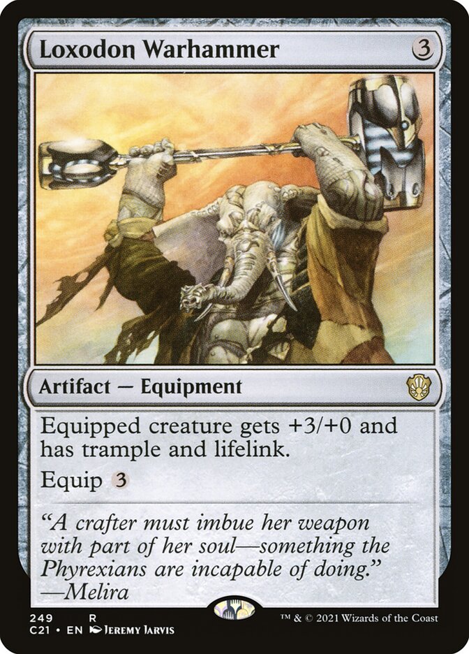 Loxodon Warhammer 249/81 (Commander 2021)  | Good Games Morley