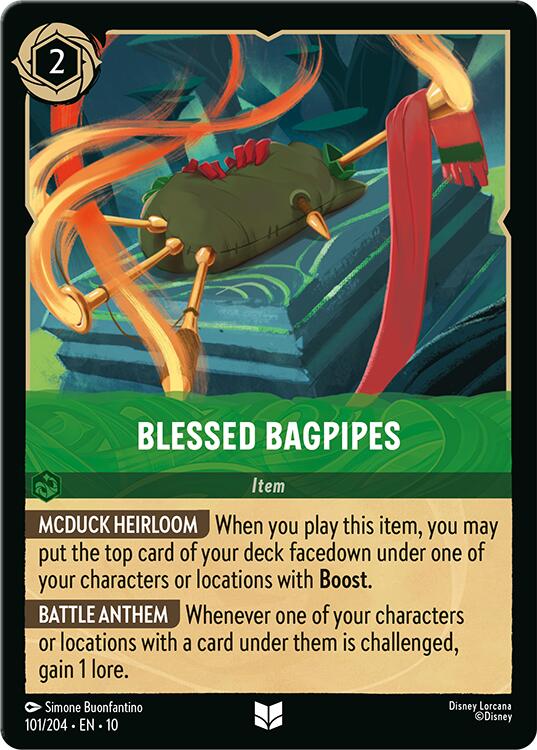 Blessed Bagpipes (101/204) [Whispers in the Well] | Good Games Morley