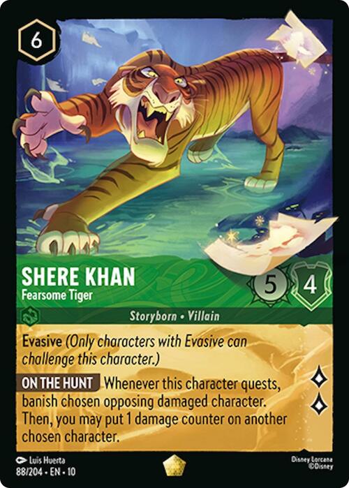 Shere Khan - Fearsome Tiger (88/204) [Whispers in the Well] | Good Games Morley