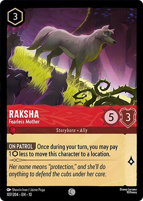 Raksha - Fearless Mother (107/204) [Whispers in the Well] | Good Games Morley