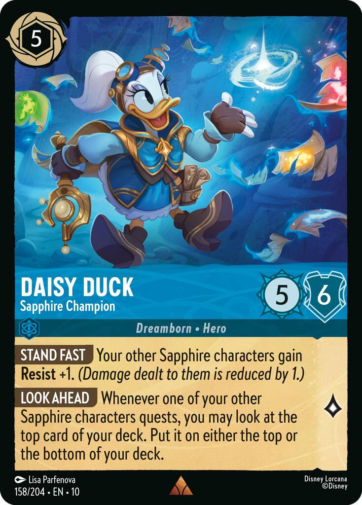 Daisy Duck - Sapphire Champion (158/204) [Whispers in the Well] | Good Games Morley