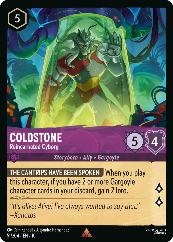 Coldstone - Reincarnated Cyborg (51/204) [Whispers in the Well] | Good Games Morley
