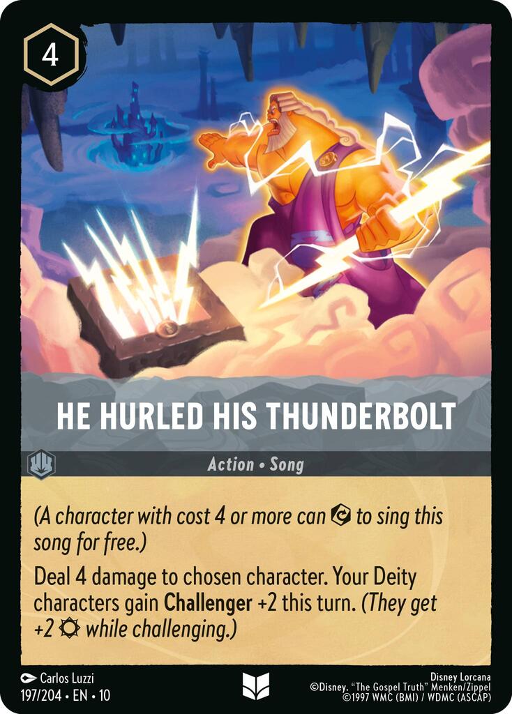 He Hurled His Thunderbolt (197/204) [Whispers in the Well] | Good Games Morley