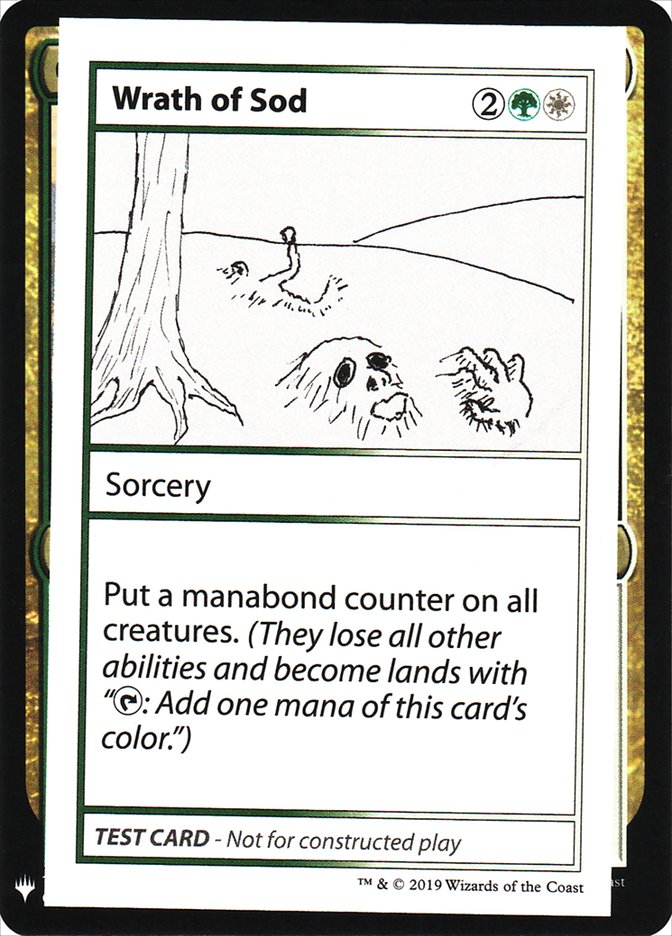 Wrath of Sod [Mystery Booster Playtest Cards] | Good Games Morley