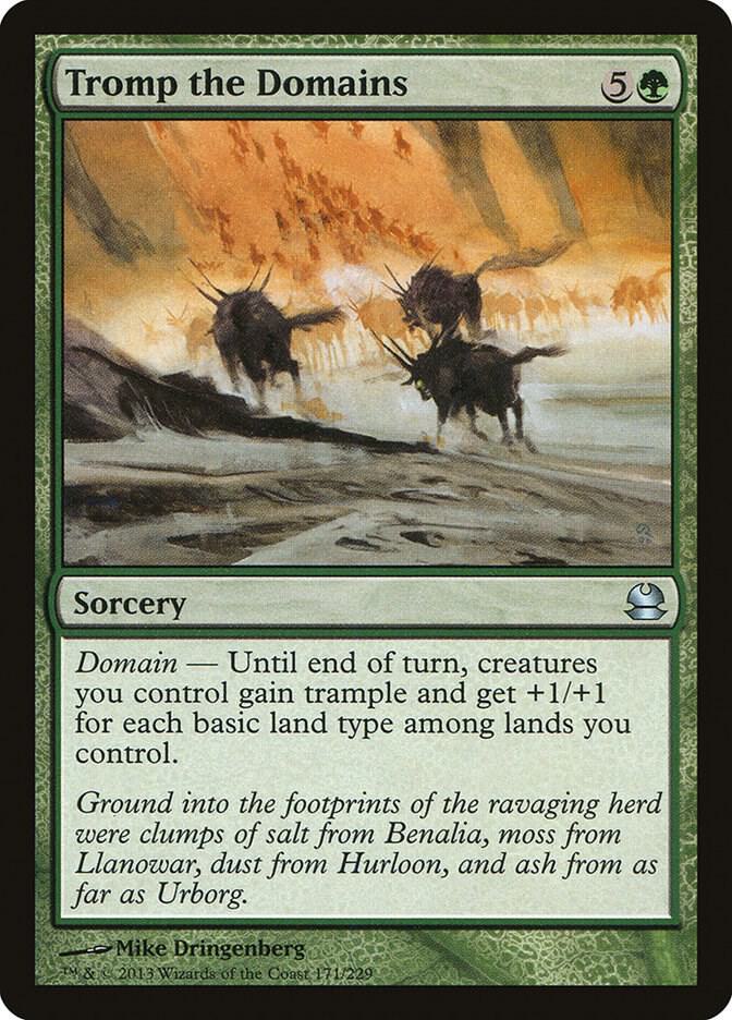 Tromp the Domains 171/229 (Modern Masters)  - Foil | Good Games Morley