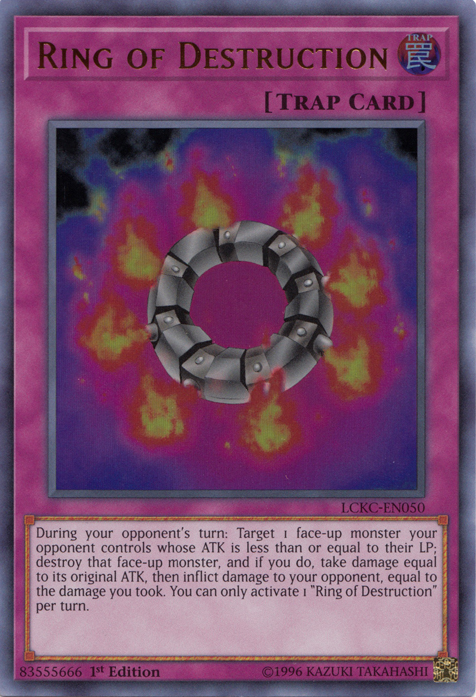 Ring of Destruction [LCKC-EN050] Ultra Rare | Good Games Morley