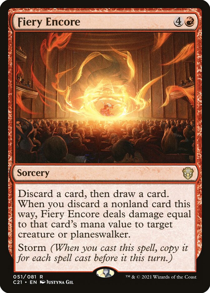 Fiery Encore 51/81 (Commander 2021)  | Good Games Morley