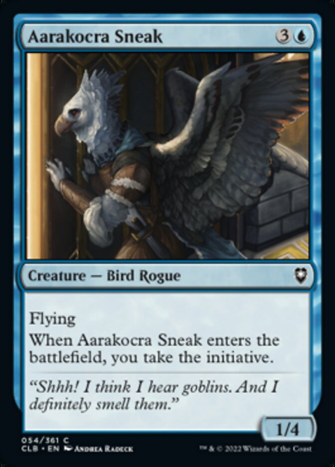 Aarakocra Sneak [Commander Legends: Battle for Baldur's Gate] | Good Games Morley