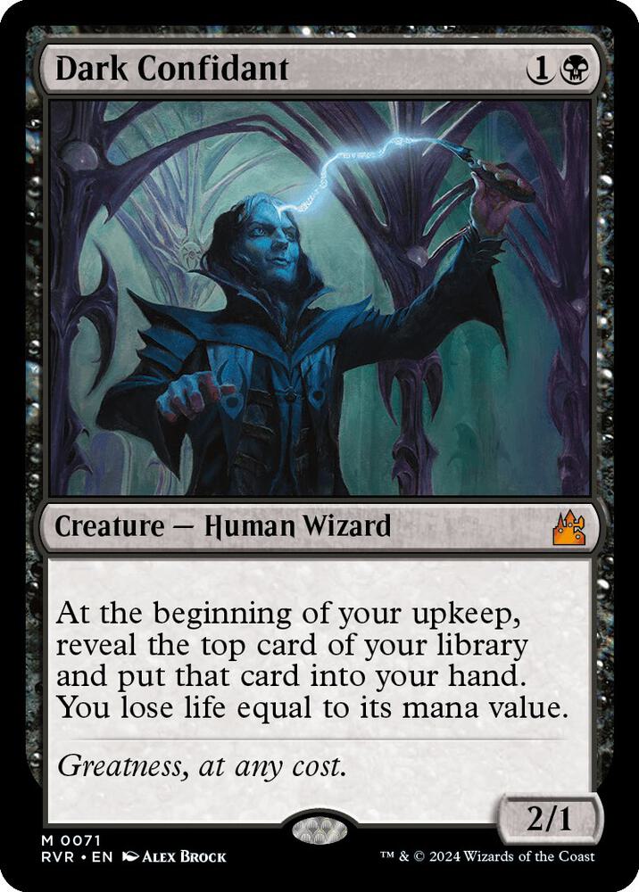 Dark Confidant 71 (Ravnica Remastered)  - Foil | Good Games Morley